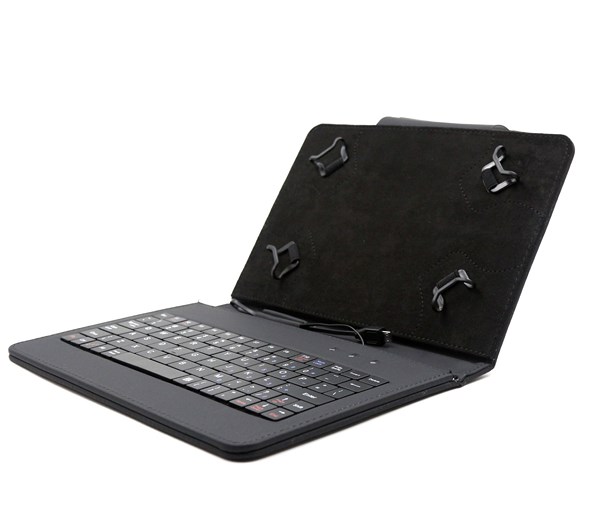 C-TECH pouzdro univer.s klav. 7 -7,85   černé