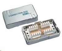 Spojovací box CAT6 STP 8p8c LSA+/Krone