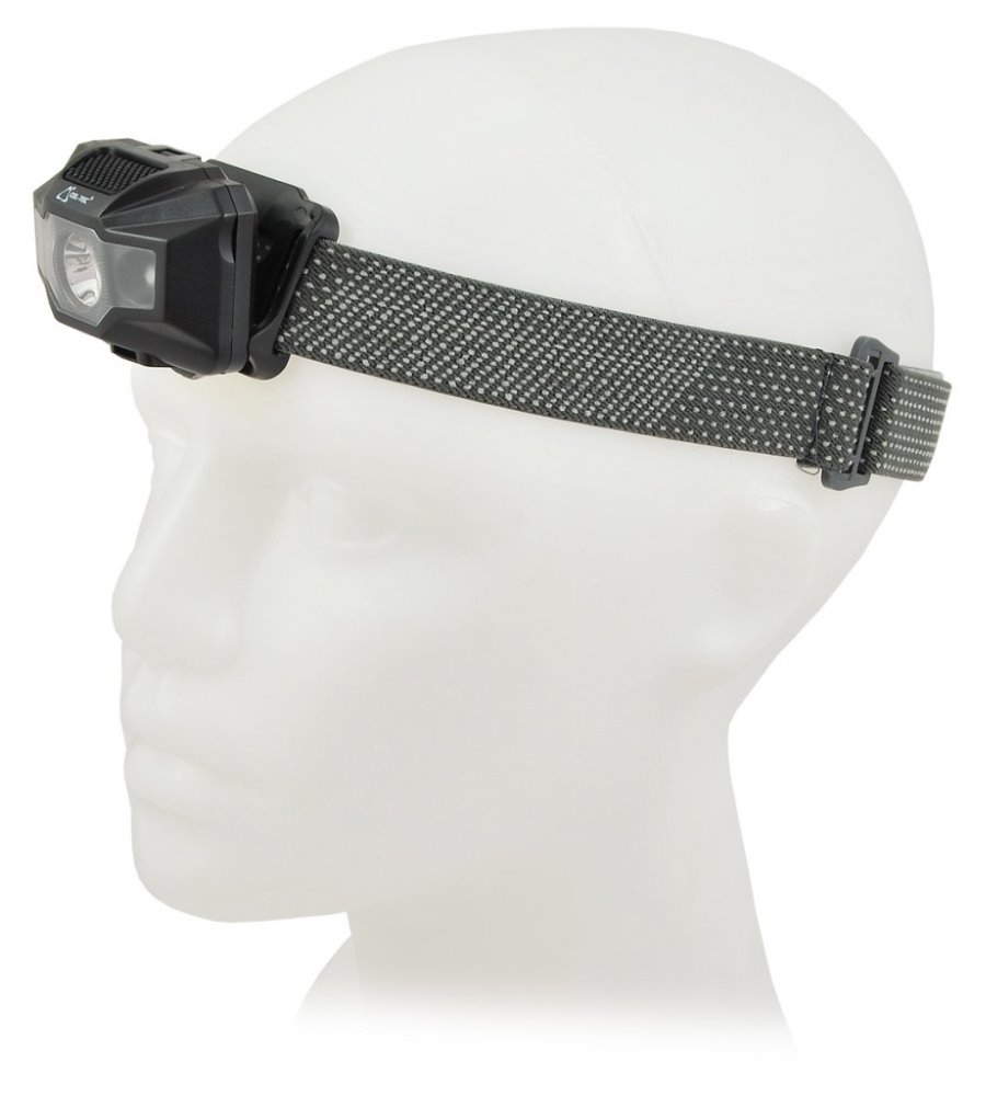 CEL-TEC čelová svítilna HL150R/ 3W/ 150 lumenů/ LED/ IPX5/ Nabíjecí/ černá