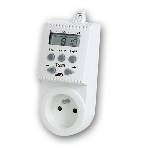 ELEKTROBOCK Tepelně spínaná zásuvka TS20