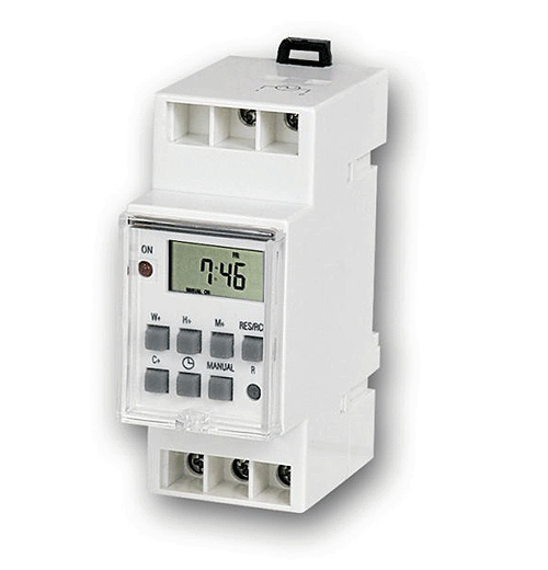 ELEKTROBOCK Časový spínač na DIN lištu CS4-16