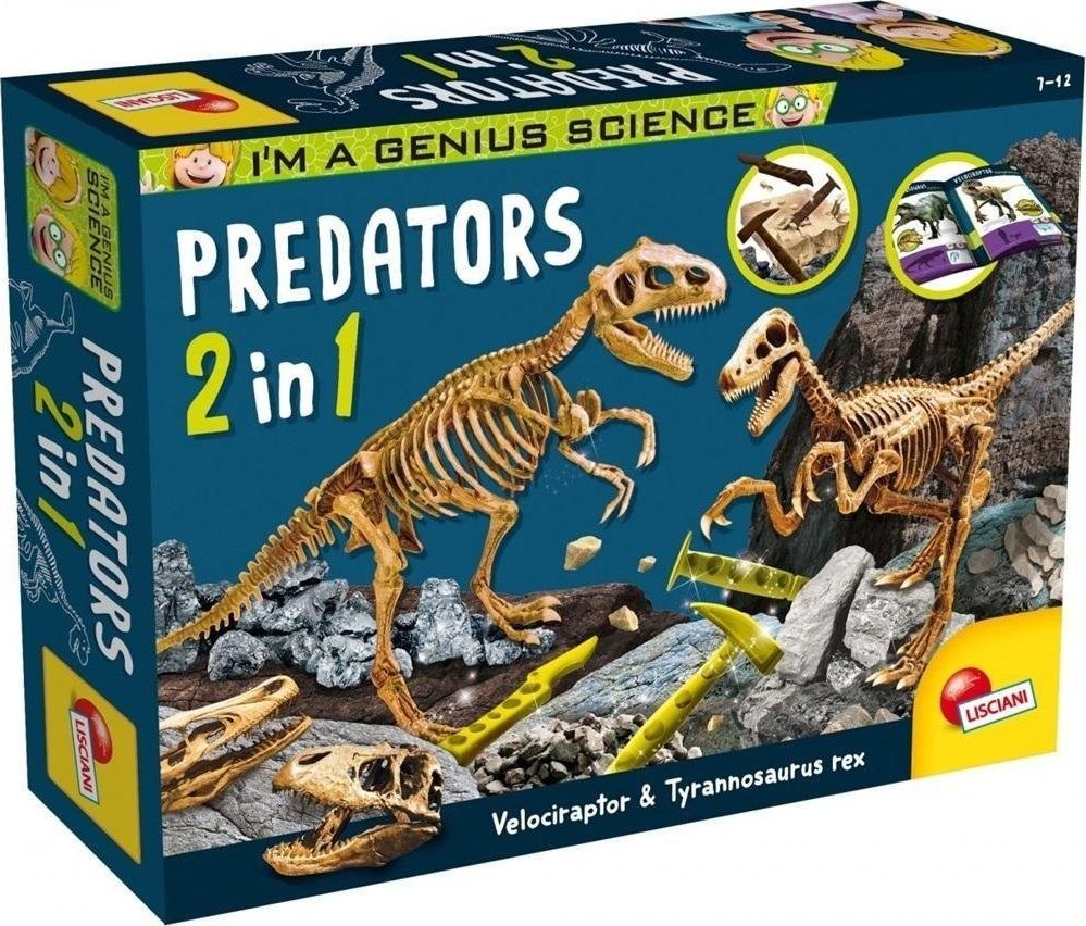 Zestaw edukacyjny Im Genius Predators 2w1