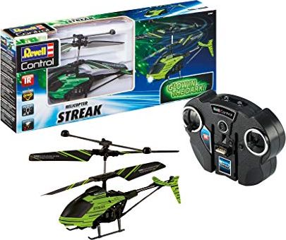 Glow in the Dark Heli   STREAK , RC