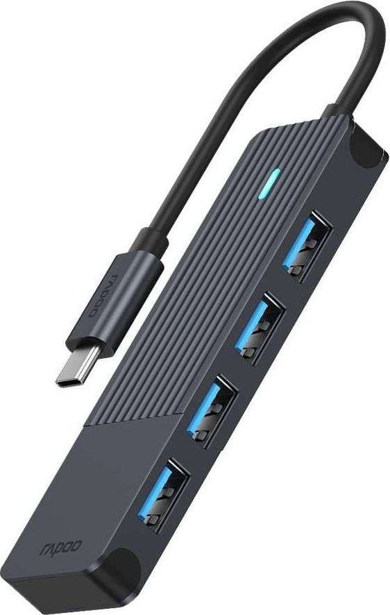 Rapoo USB-C Hub grey USB-C to  USB-A