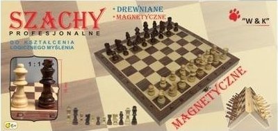 Střední dřevěné královské šachy