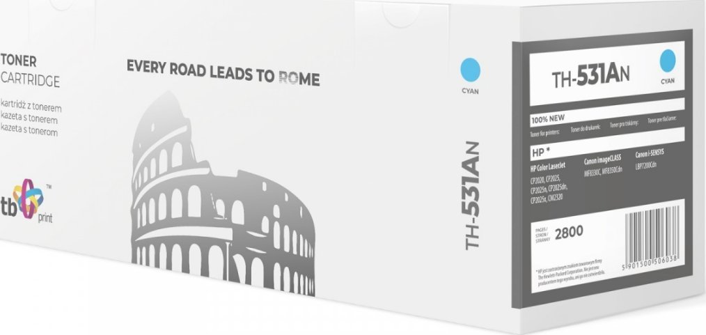TB toner TH-531AN (CC531A) azurová