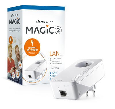 devolo Magic 2 LAN 1-1-1 Addition rozšiřující modul 2400mbps