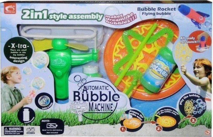 Švédský stroj na mýdlové bubliny