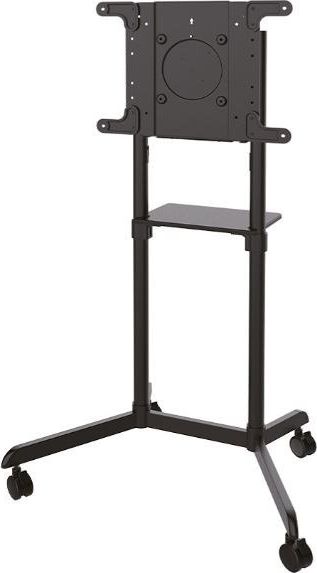 Neomounts  NS-M1250BLACK / Mobile Flat Screen Floor Stand (height: 160 cm) / Black