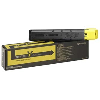 Kyocera toner TK-8705Y/ 30 000 A4/ žlutý/ pro TASKalfa 6550/6551/7550/7551ci