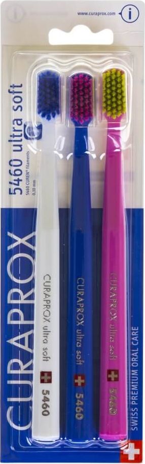 Zubná kefka Curaprox 5460 Ultra Soft Trio 3ks