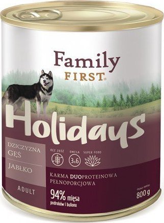 FAMILY FIRST Junior Lamb with beets - Wet dog food - 400 g