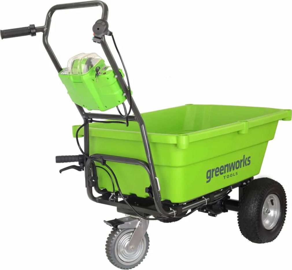 Greenworks záhradný traktor (G40GC)