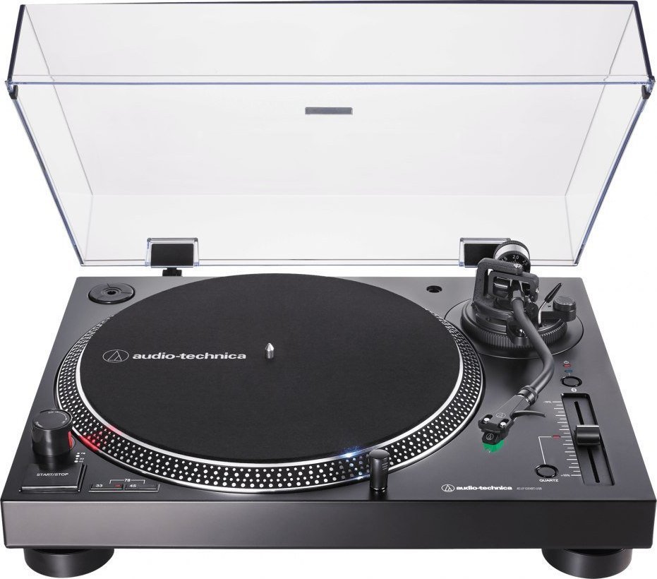 Audio Technica Direct Drive Rountable AT-LP120XBTUSB 3-rychlost, plně manuální provoz, USB port