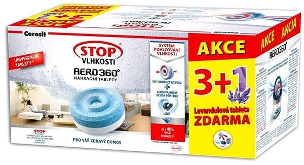 Ceresit stop vlhkosti Aero tablety 3+1 Levanduľa Promo