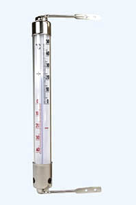 Teplomer okenný 20cm, kovový úchyt