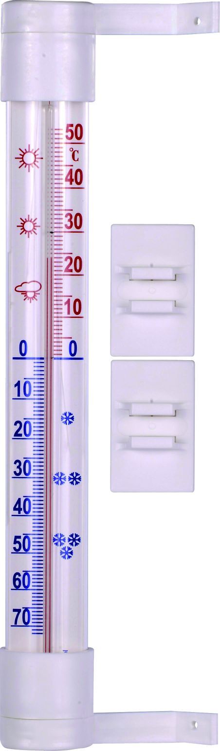 Teplomer vonkajší samolepiaci 23x2,6 cm plast