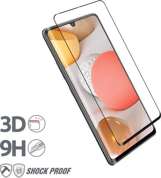 Crong Crong 3d Armore Glass - 9H Full Leping Tempered Glass pro celou obrazovku Samsung Galaxy A42 5G