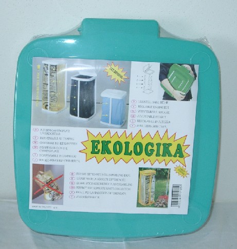 Kôš odpadkový eko skladací plast 1415