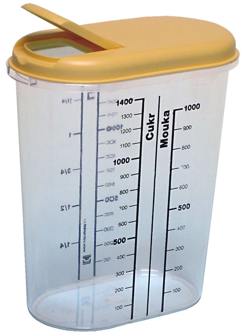 Dóza na potraviny ovál 1500 ml s potlačou