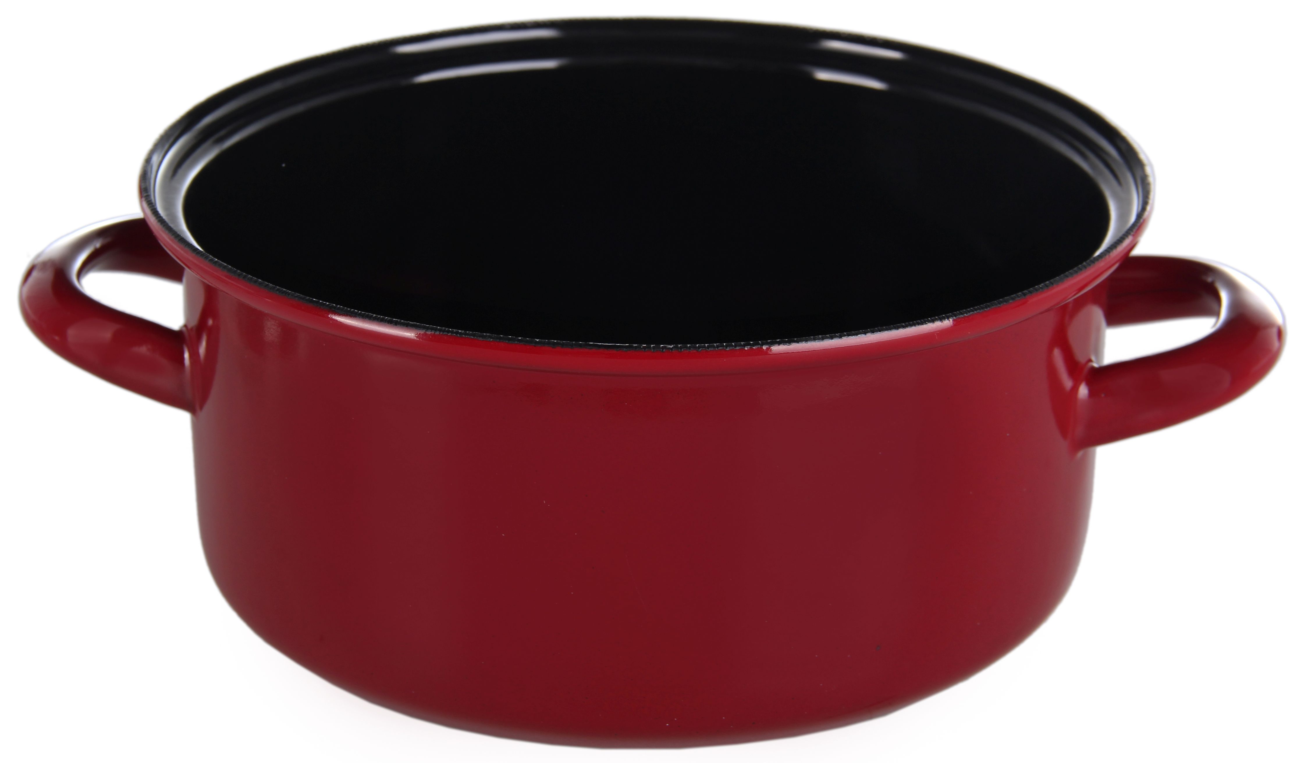 Rajnica smalt 24 cm/4,5 l bordová Belis