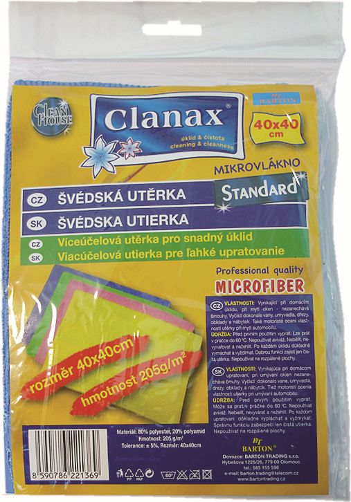 Utierka švédska 40x40 cm 205 g Standard