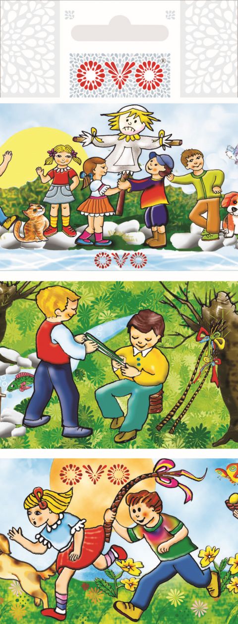 Fólia zmršťovacia OVO vítanie jari