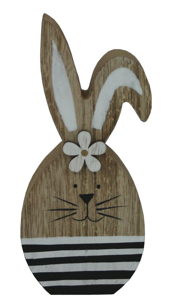 Dekorácia zajac natur 15 cm