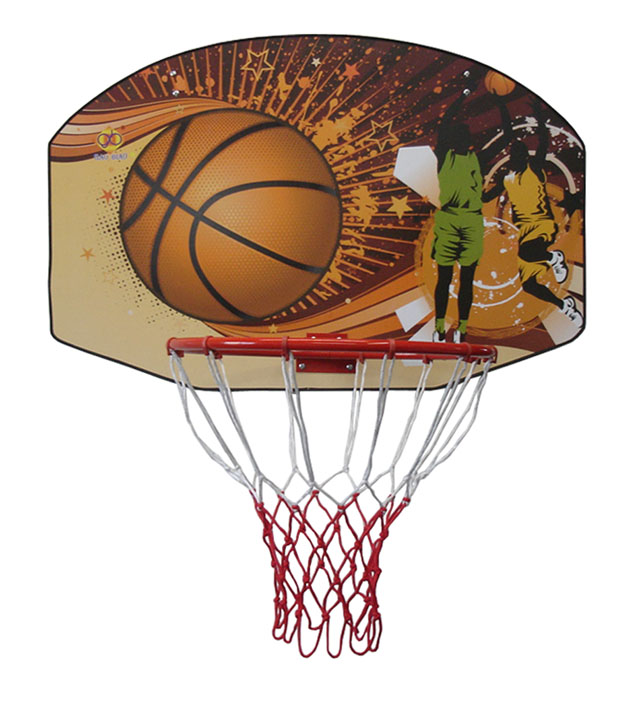 Doska basketbalová 90x60 cm s košom