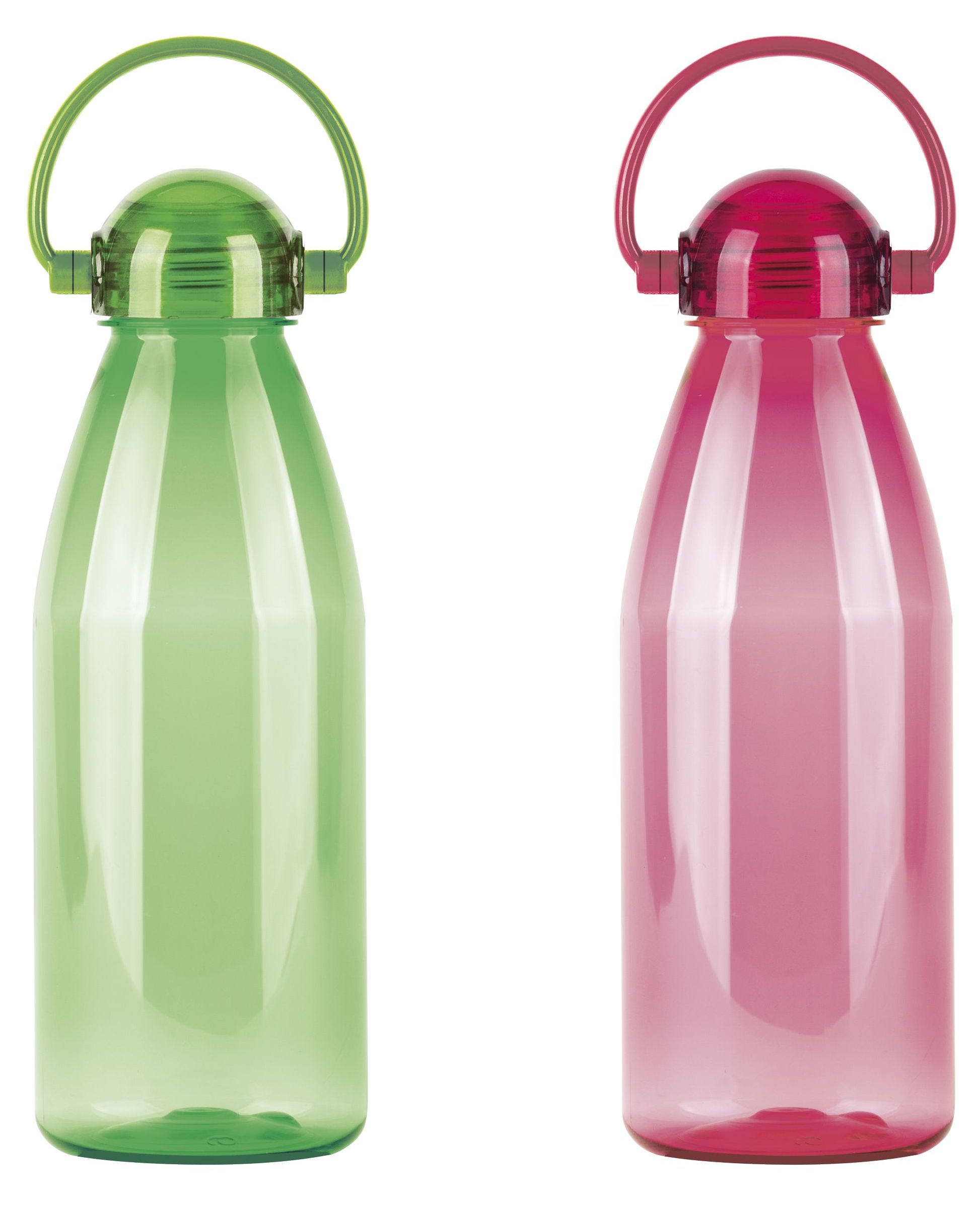 Fľaša 550 ml mix farieb plast