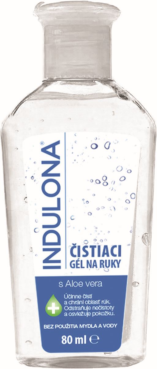 Gél hygienický 80 ml s Aloe Vera Indulona