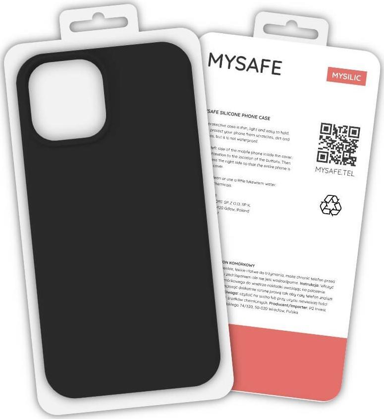 Mysafe MYSAFE SILIKONOVÉ POUZDRO SAMSUNG GALAXY A72 5G BLACK BOX