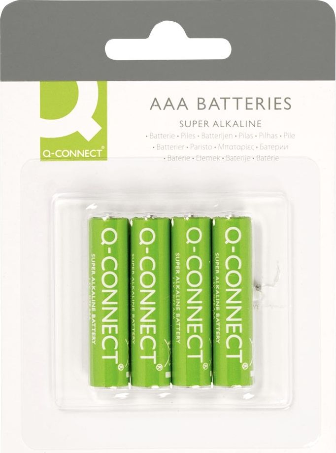 Baterie Q-Connect AAA / R03 1150mAh 4 ks.