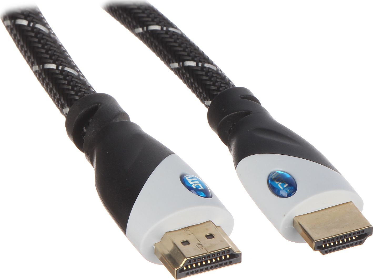 HDMI - HDMI kábel 20m strieborný (HDMI-20-PP)