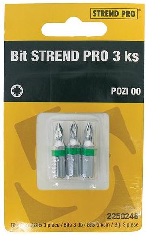 Bit Strend Pro S2 krížový PZ1 3 ks