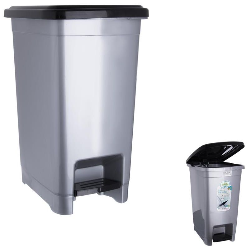 Kôš odpadkový 10 l pedál SLIM plast