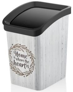 Koš odpadkový 6 l  HOME  plast