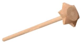 Kvedačka drevo 20 cm