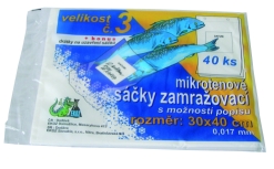 Sáček do mrazáku 40 ks č 2 25x35 cm
