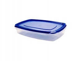 Dóza na potraviny 22,2x14,5x4,6 cm/1 l plast