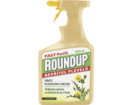Postrek Roundup Fast bez glyfozátu 1 l rozprašovač