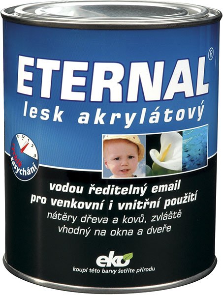 Eternal lesk akryl 0,7 kg bílá RAL 9003