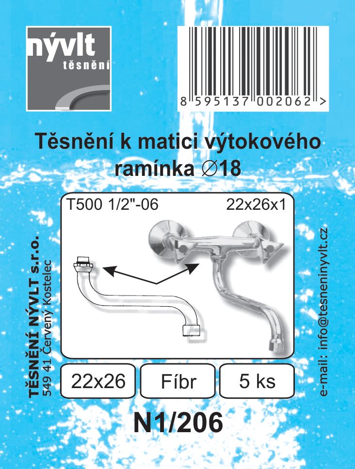 Tesnenie do ramienka T500