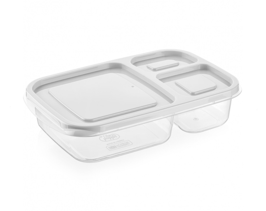 Dóza na potraviny delená SMART 1,15 l plast