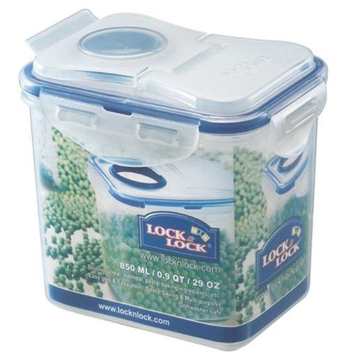 Dóza na sypké potraviny obdĺžnik Lock&Lock 850 ml