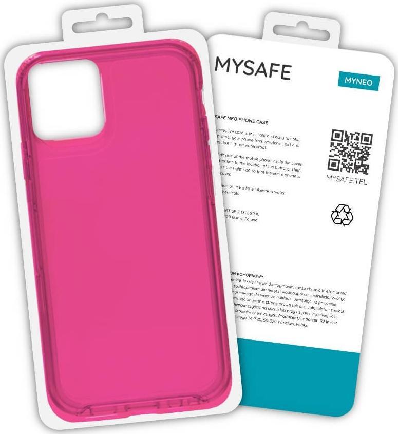 MySafe MySafe Case Neo iPhone 13 Pink Box