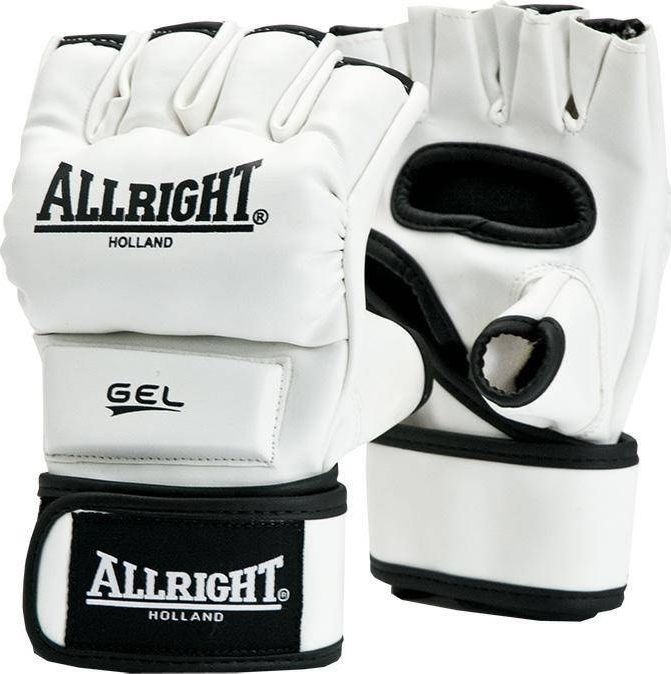 Vřelé kožené rukavice MMA Pro R.XXL WHITE