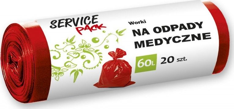 Stella STELLA sáčky na zdravotnický odpad, LDPE, 60 l, 20 ks.