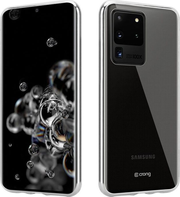 Crong Crong Crystal Slim Cover – pouzdro pro Samsung Galaxy S20 Ultra (průhledné)