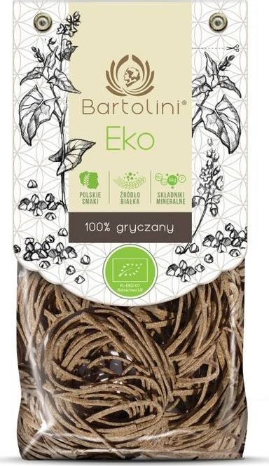 Bartolini ECO pohankové těstoviny - hnízda 250 g - Bartolini